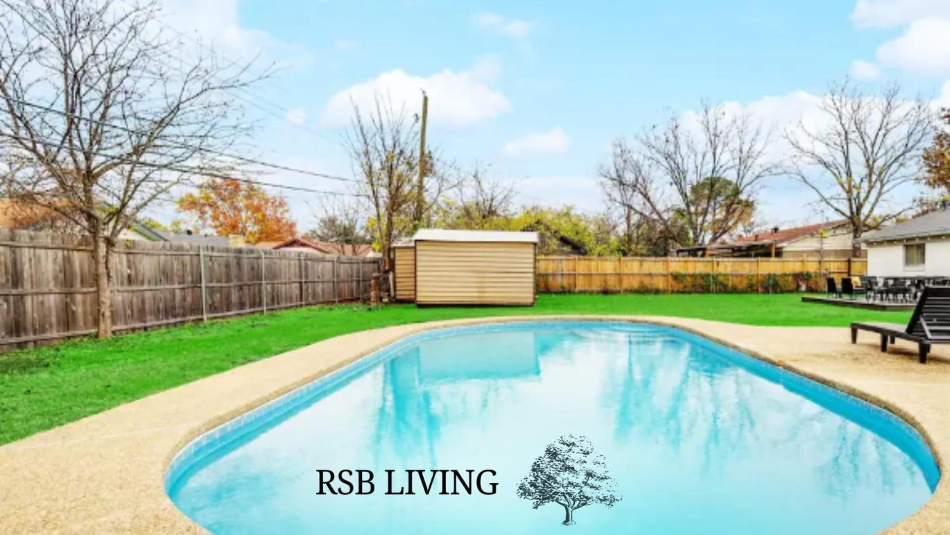 Upscale 3Br 2Ba Cozy Holiday Home With Pool & Grill North Richland Hills Dış mekan fotoğraf